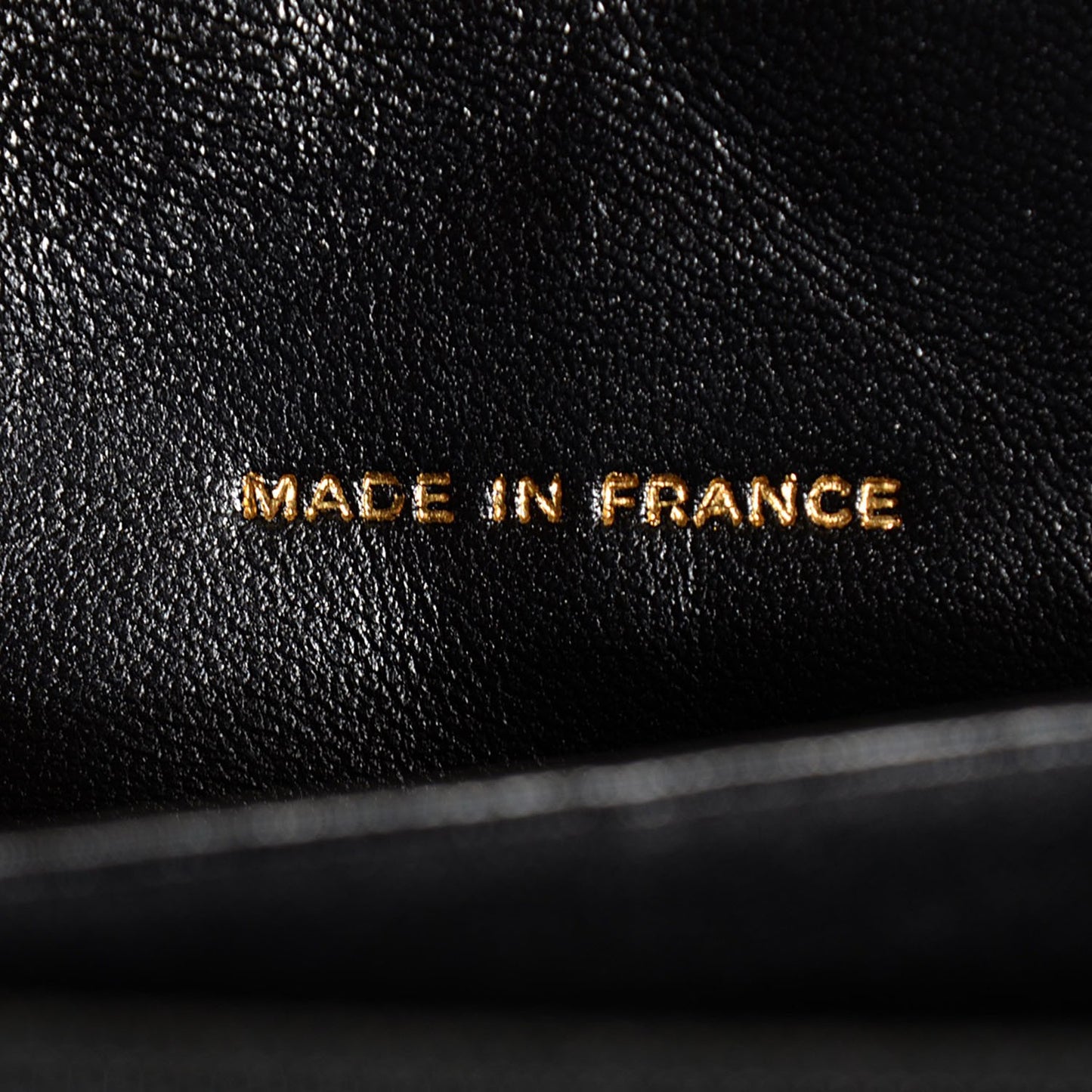 Glazed Calfskin Quilted Reissue Zip Around Wallet Black