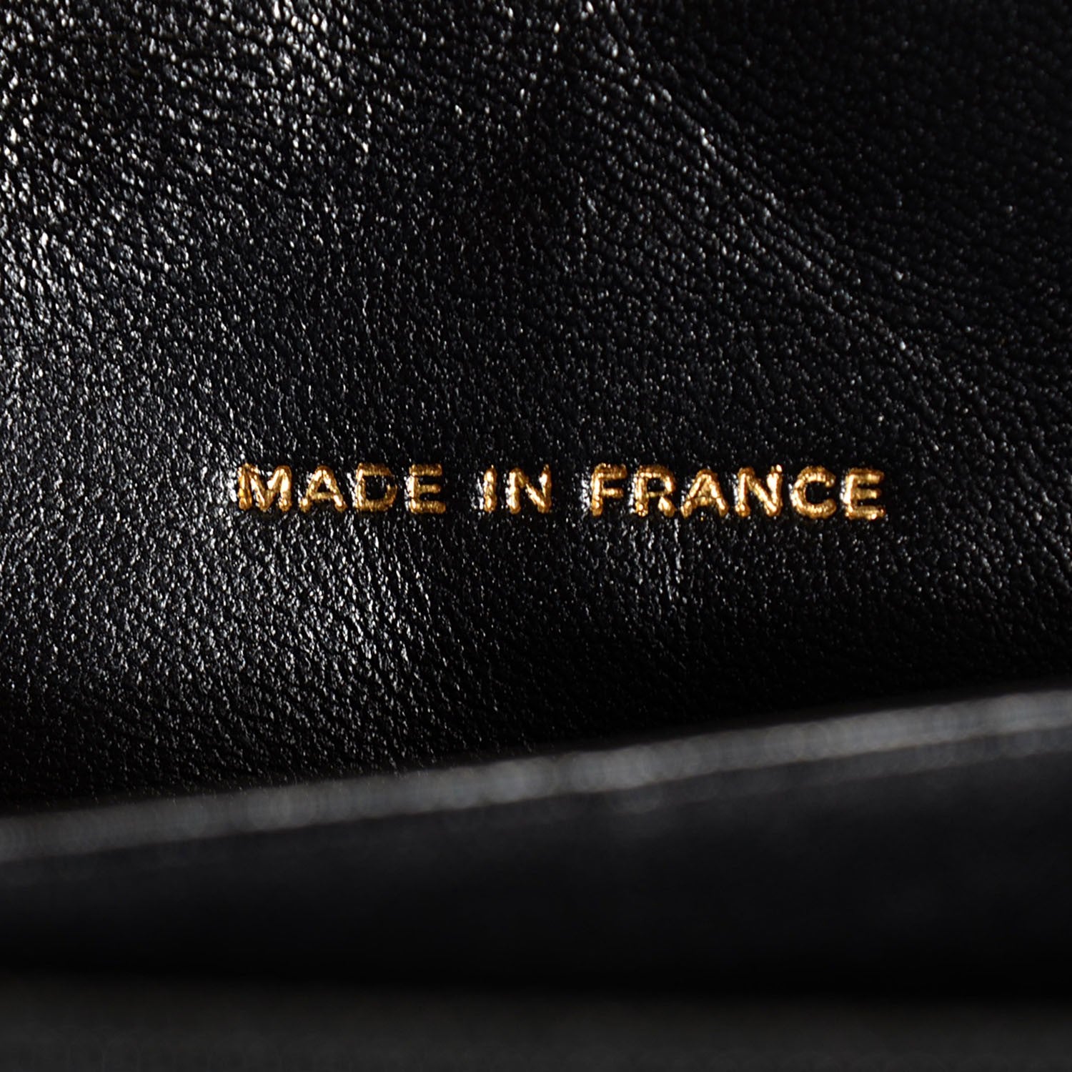 Chanel Glazed Calfskin Quilted Reissue Zip Around Wallet Black 7 of 8