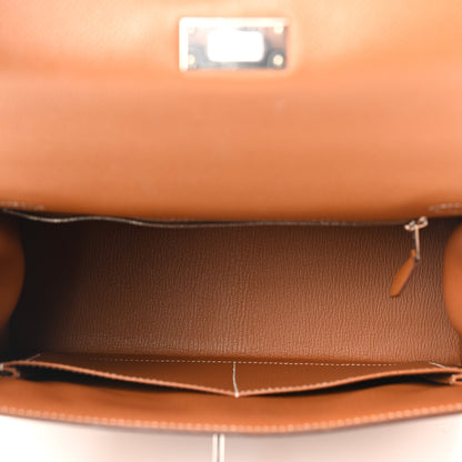 Hermes Epsom Kelly Sellier 28 Gold 5 of 14