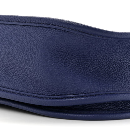 Hermes Taurillon Maurice Evelyne III PM Bleu Saphir 9 of 11