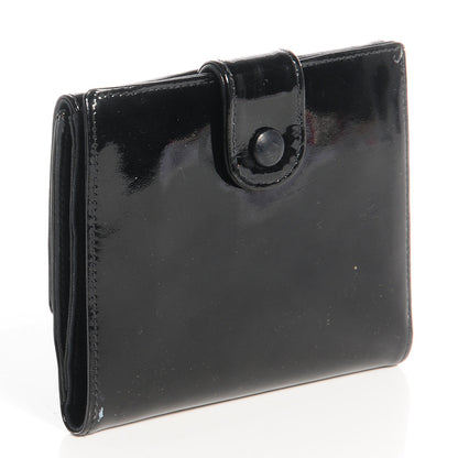 Chanel Patent Compact CC Wallet Black 3 of 7