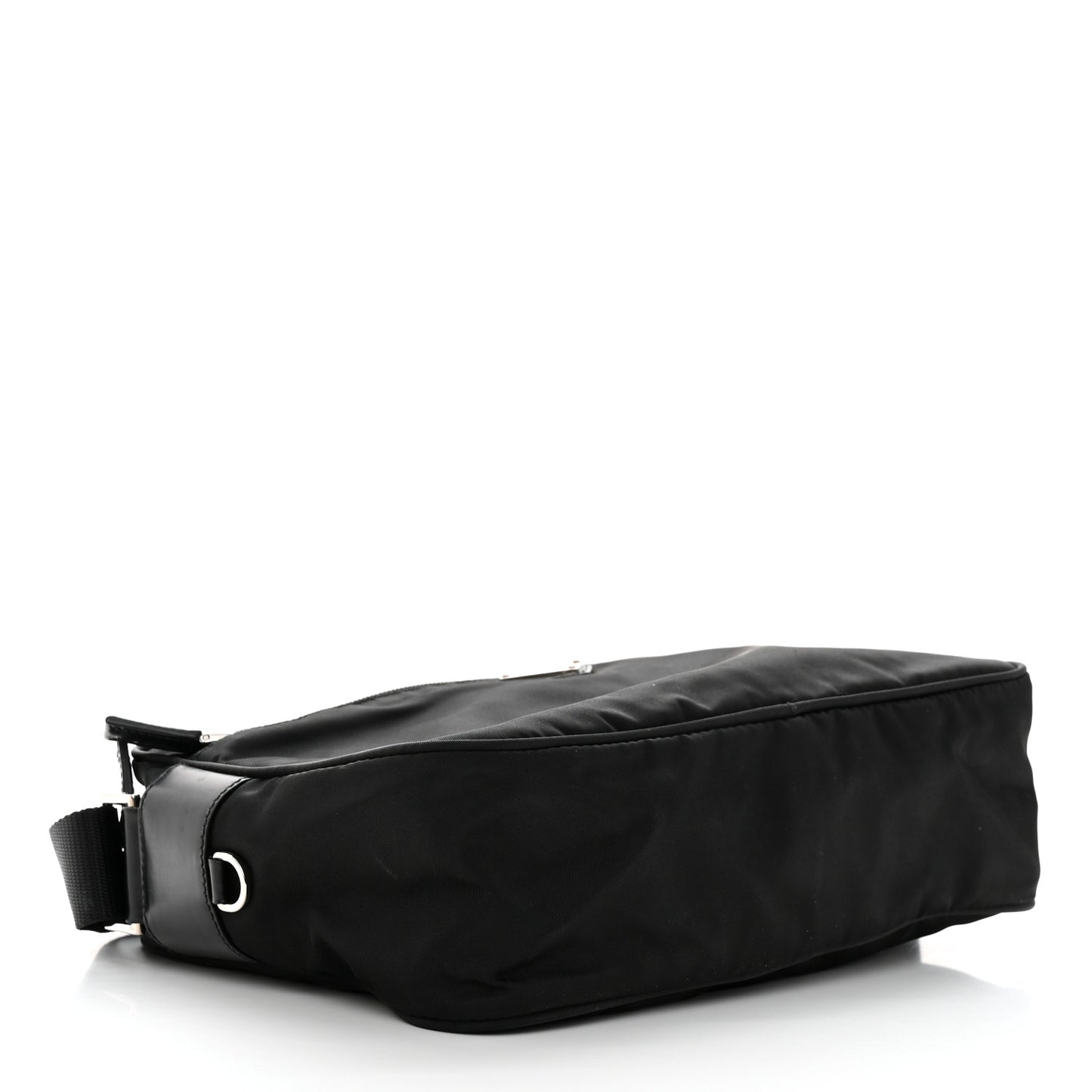 Nylon Tessuto Vela Crossbody Bag Black