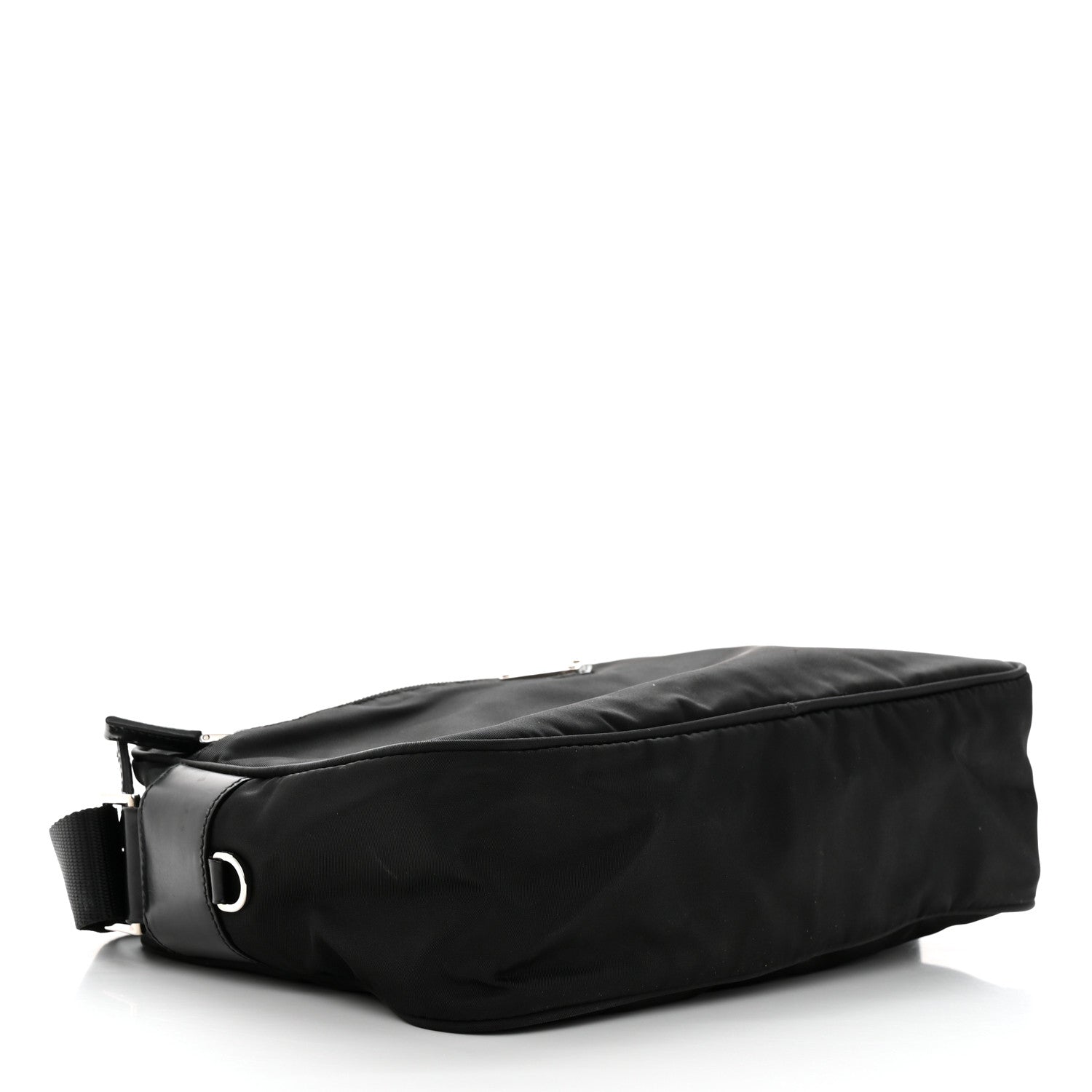 Prada Nylon Tessuto Vela Crossbody Bag Black 4 of 9