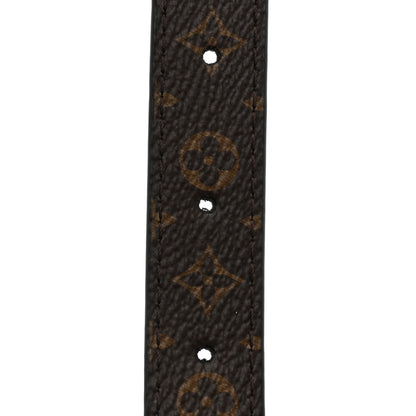 Louis Vuitton Monogram 20mm Pretty Reversible Belt 75 30 Black 8 of 8