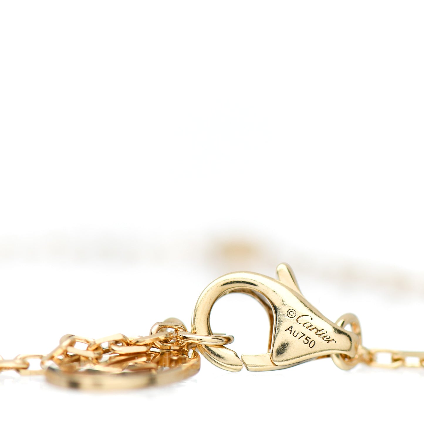18K Yellow Gold Diamond SM D'Amour Bracelet