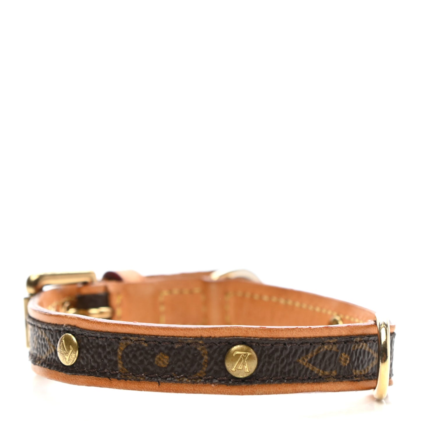Monogram Baxter Dog Collar XS