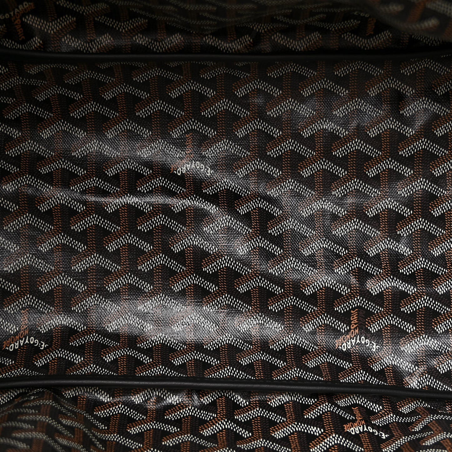 Goyardine Reversible Anjou GM Black