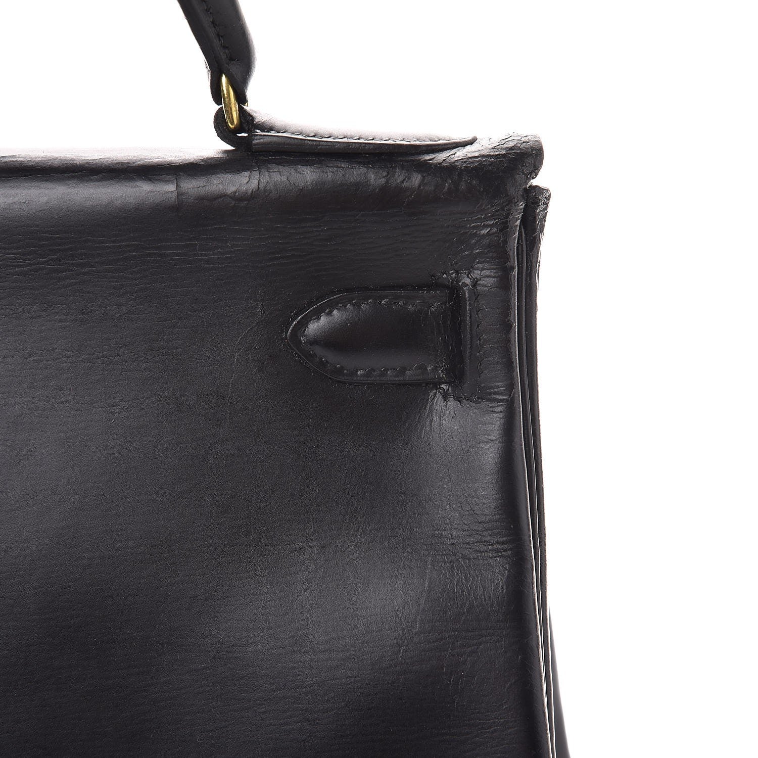 Hermes Box Kelly Retourne 28 Black 28 of 40