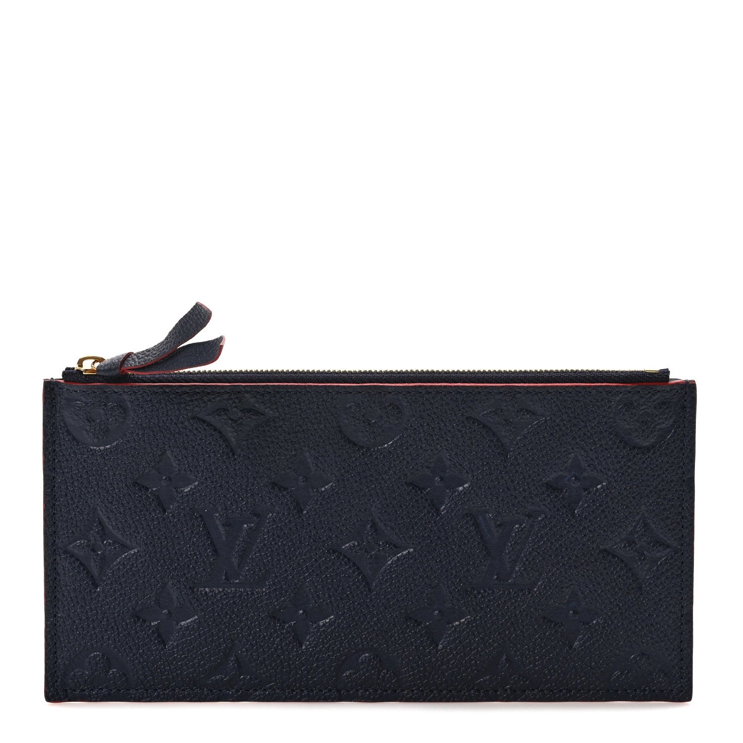 Louis Vuitton Empreinte Felicie Chain Wallet Zippered Insert Marine Rouge 1 of 6