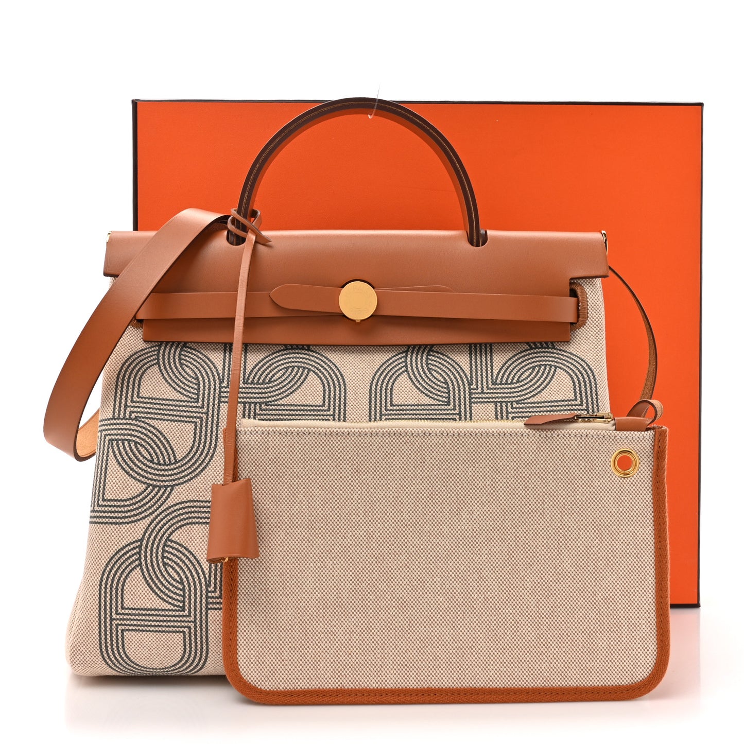 H Plume Canvas Vache Hunter Circuit 24 Herbag Zip Retourne 31 Gris Meyer Ecru Beige Naturel