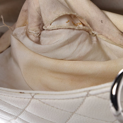 Chanel Caviar Quilted Grand Shopping Tote GST White 18 of 20