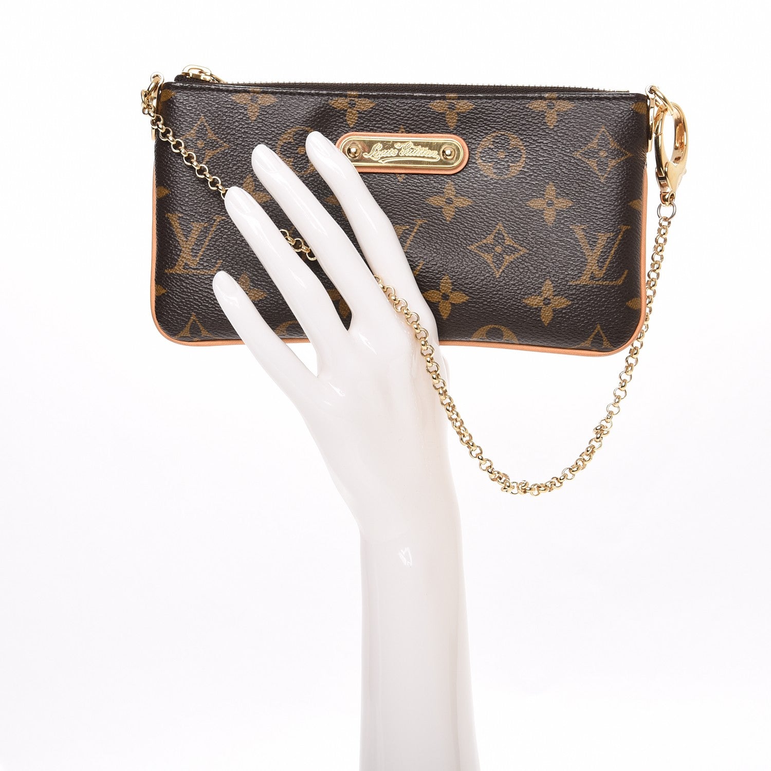 Louis Vuitton Monogram Pochette Milla MM 2 of 9