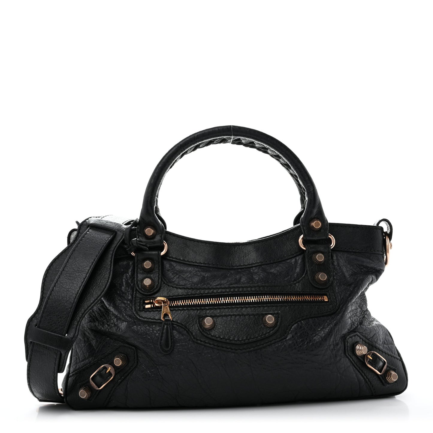 Agneau Giant 12 Rose Gold Hardware First Black