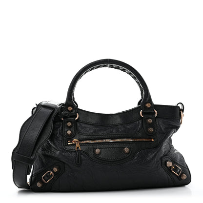 Balenciaga Agneau Giant 12 Rose Gold Hardware First Black 1 of 15