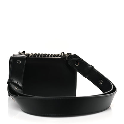 Alexander McQueen Calfskin Jeweled Mini The Biker Knuckle Satchel Black 3 of 9