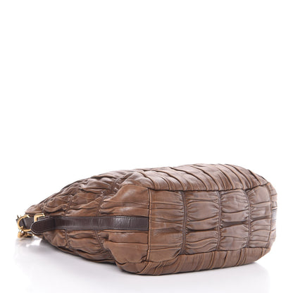 Prada Nappa Gaufre Hobo Noce 5 of 16