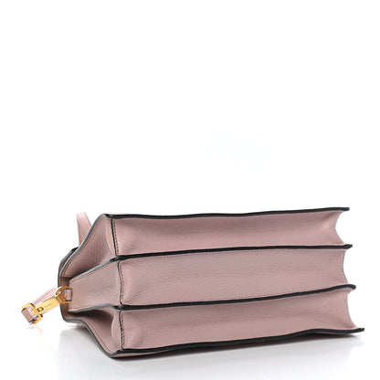 Miu Miu Goatskin Madras Top Handle Bag Mughetto 3 of 7