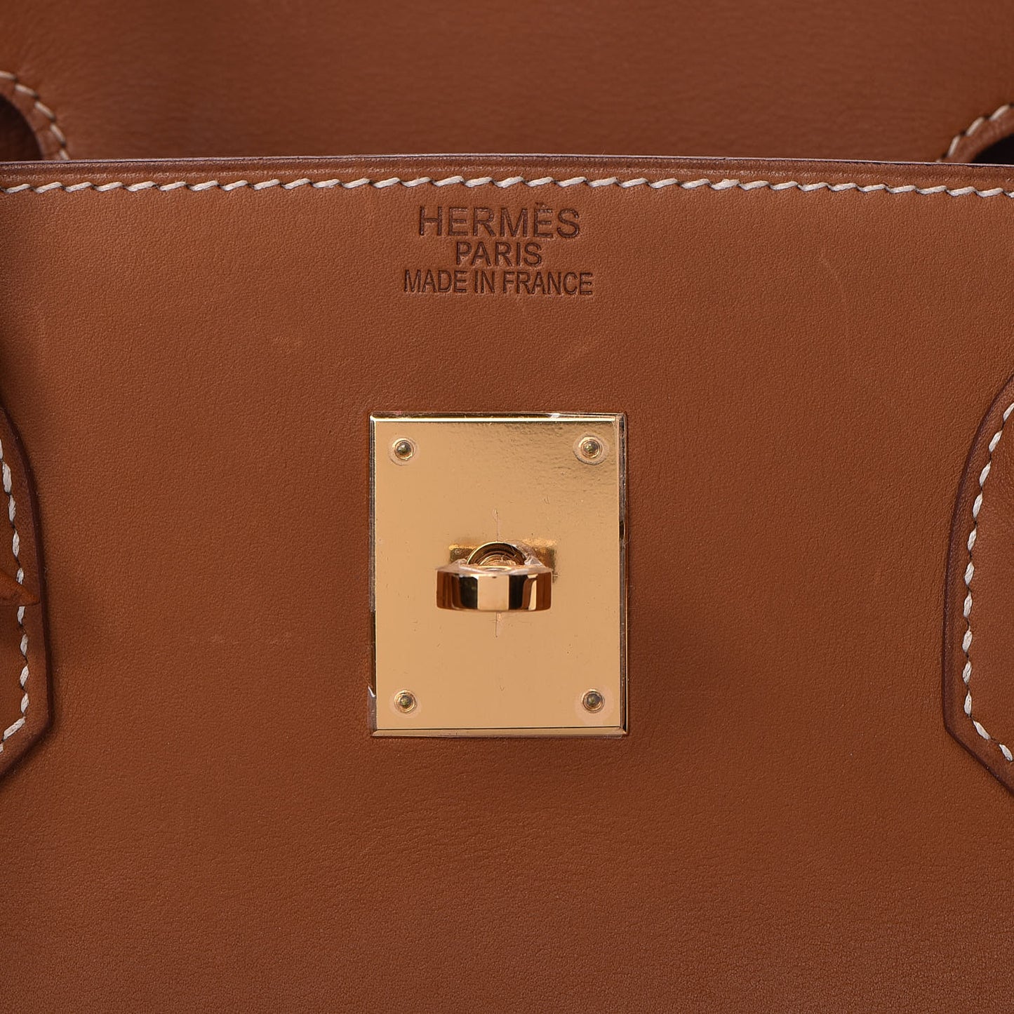 Natural Barenia Birkin 40 Fauve