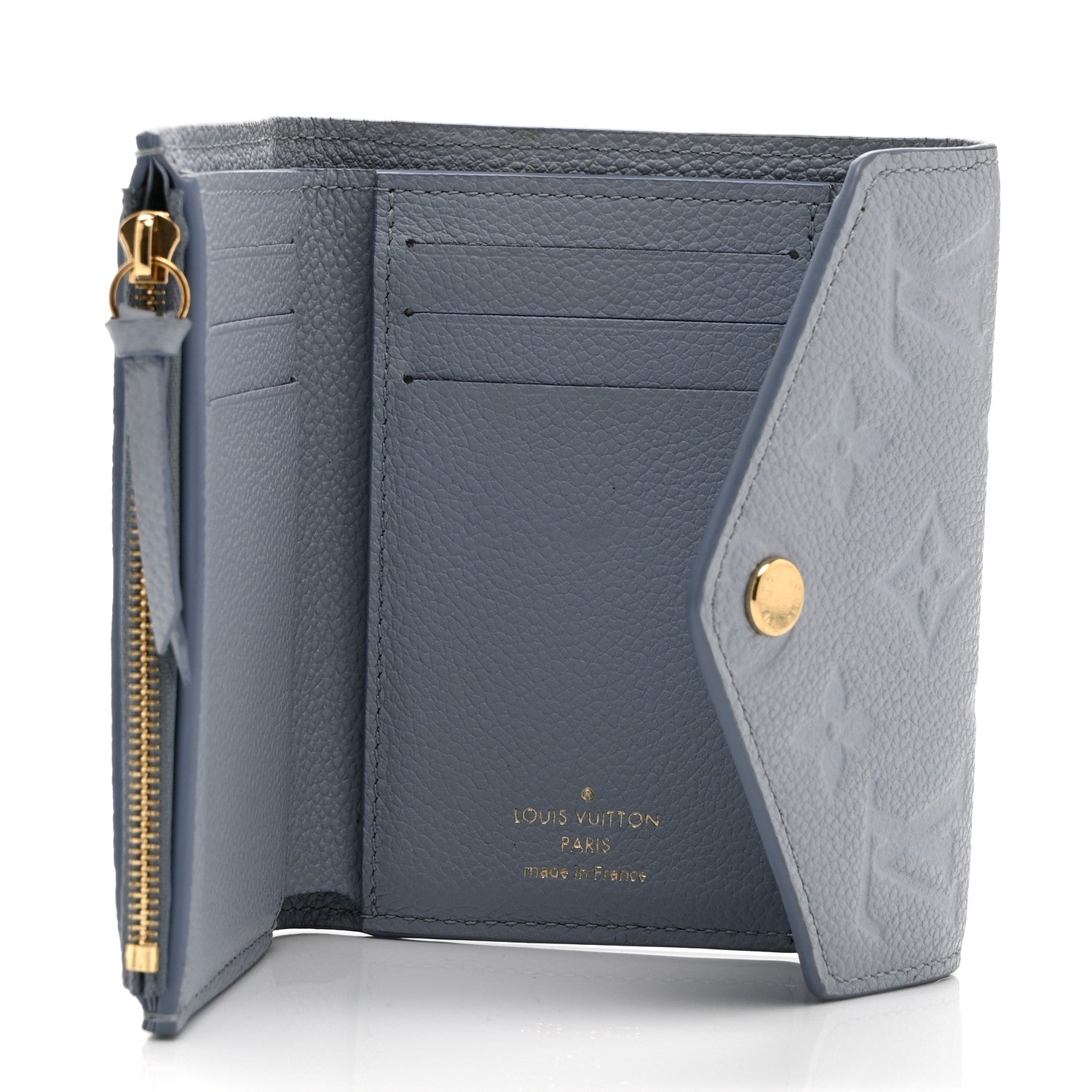 Louis Vuitton Empreinte Victorine Wallet Blue Hour 5 of 7