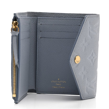 Louis Vuitton Empreinte Victorine Wallet Blue Hour 5 of 7