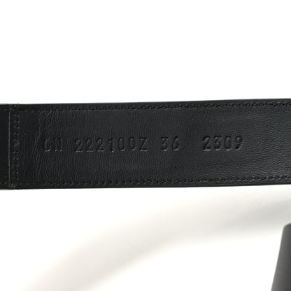 Hermes Calfskin Womens Chypre Sandals 36 Black 8 of 9