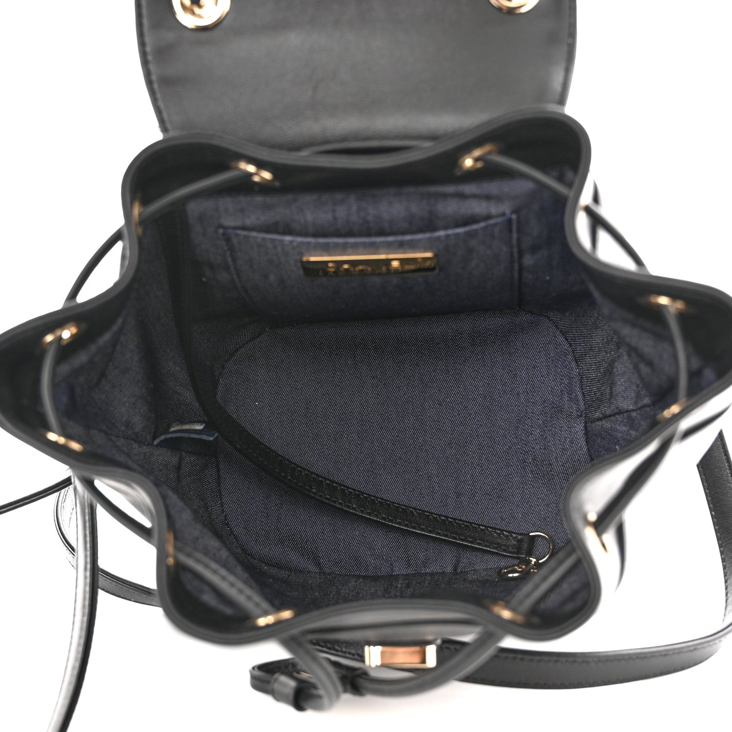 Chanel Lambskin CC Mania Backpack Black 5 of 10