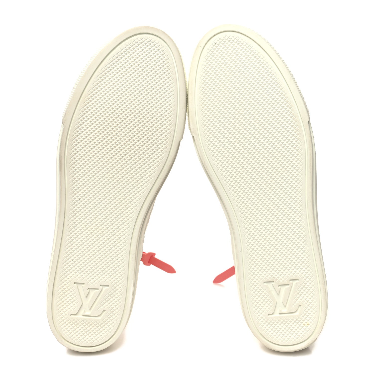Louis Vuitton Technical Fabric Calfskin Monogram Giant Printed Stellar Sneaker Boots 38.5 Pink 5 of 9