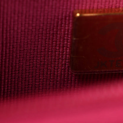 Chanel Lambskin Quilted Top Handle Wallet On Chain WOC Pink 7 of 14
