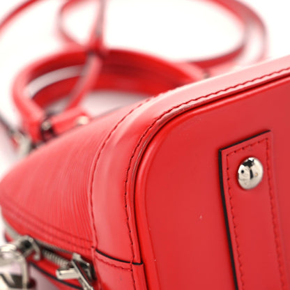 Louis Vuitton Epi Alma BB Coquelicot 5 of 19