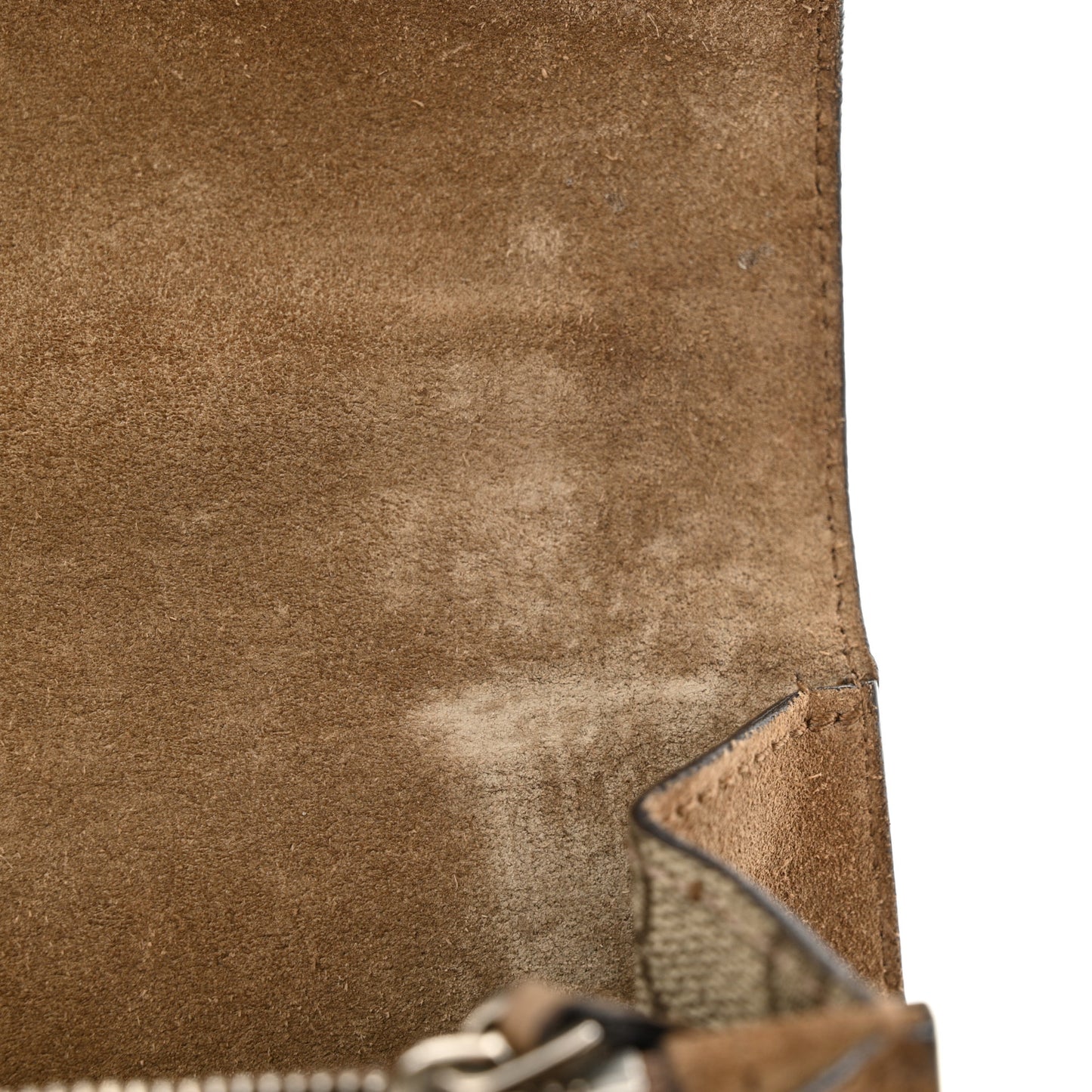 GG Supreme Monogram Small Dionysus Shoulder Bag Taupe