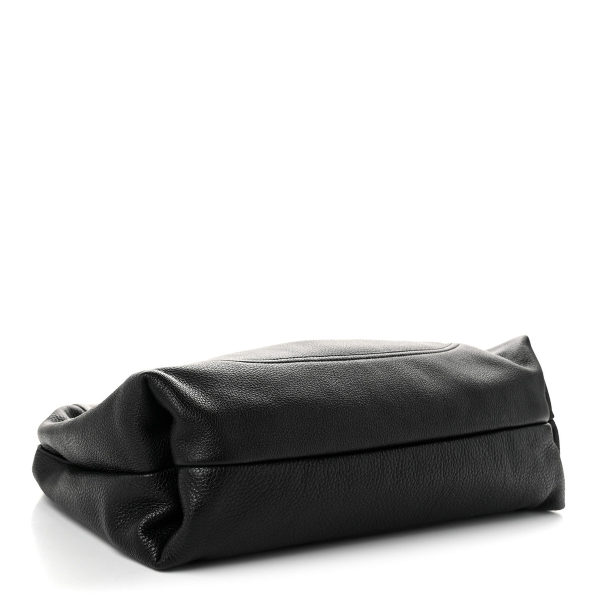 Gucci Grained Calfskin Softbit Maxi Shoulder Bag Black 5 of 10
