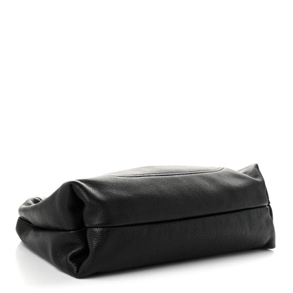 Gucci Grained Calfskin Softbit Maxi Shoulder Bag Black 5 of 10
