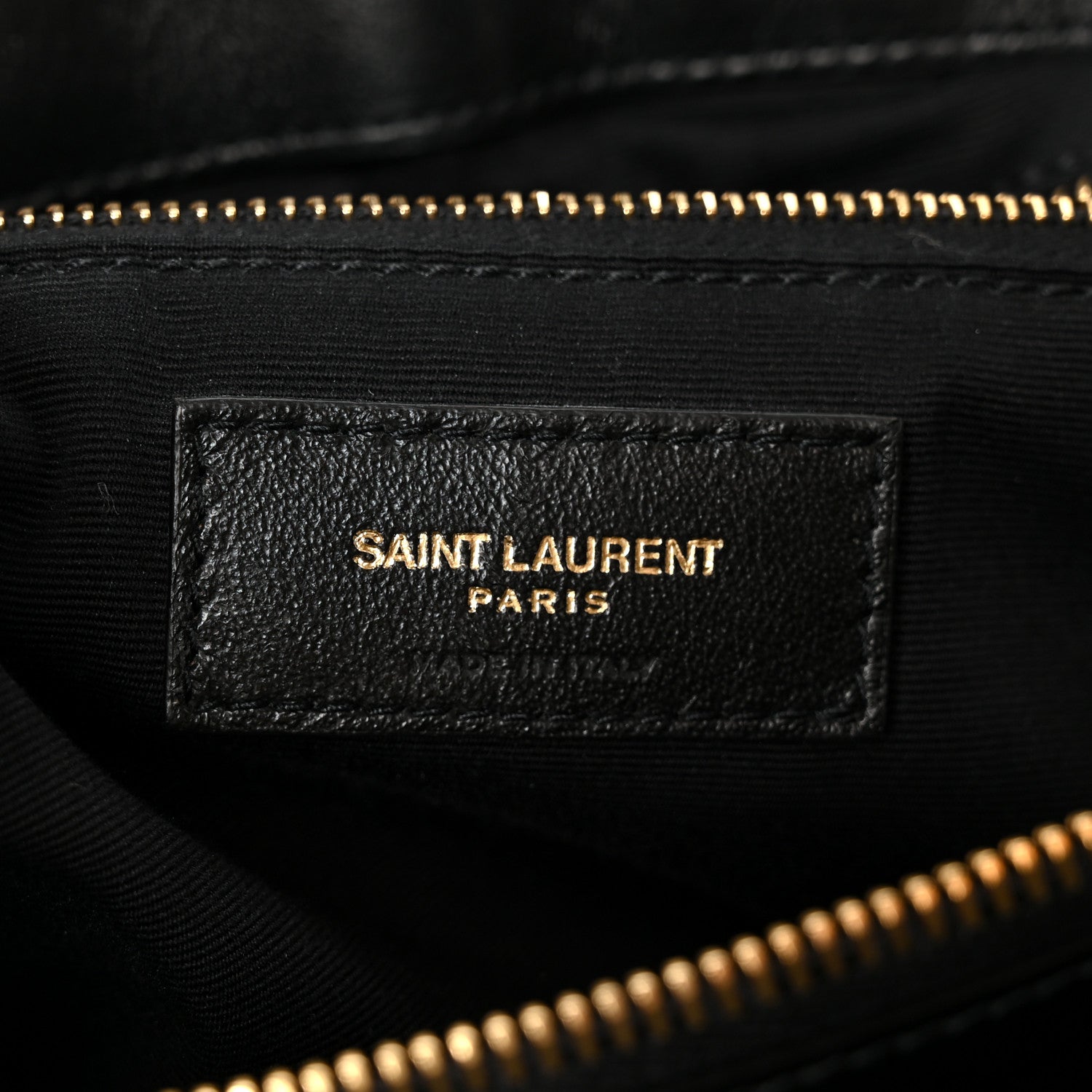 Saint Laurent Calfskin Y Quilted Monogram Large Loulou Chain Satchel Black 8 of 12