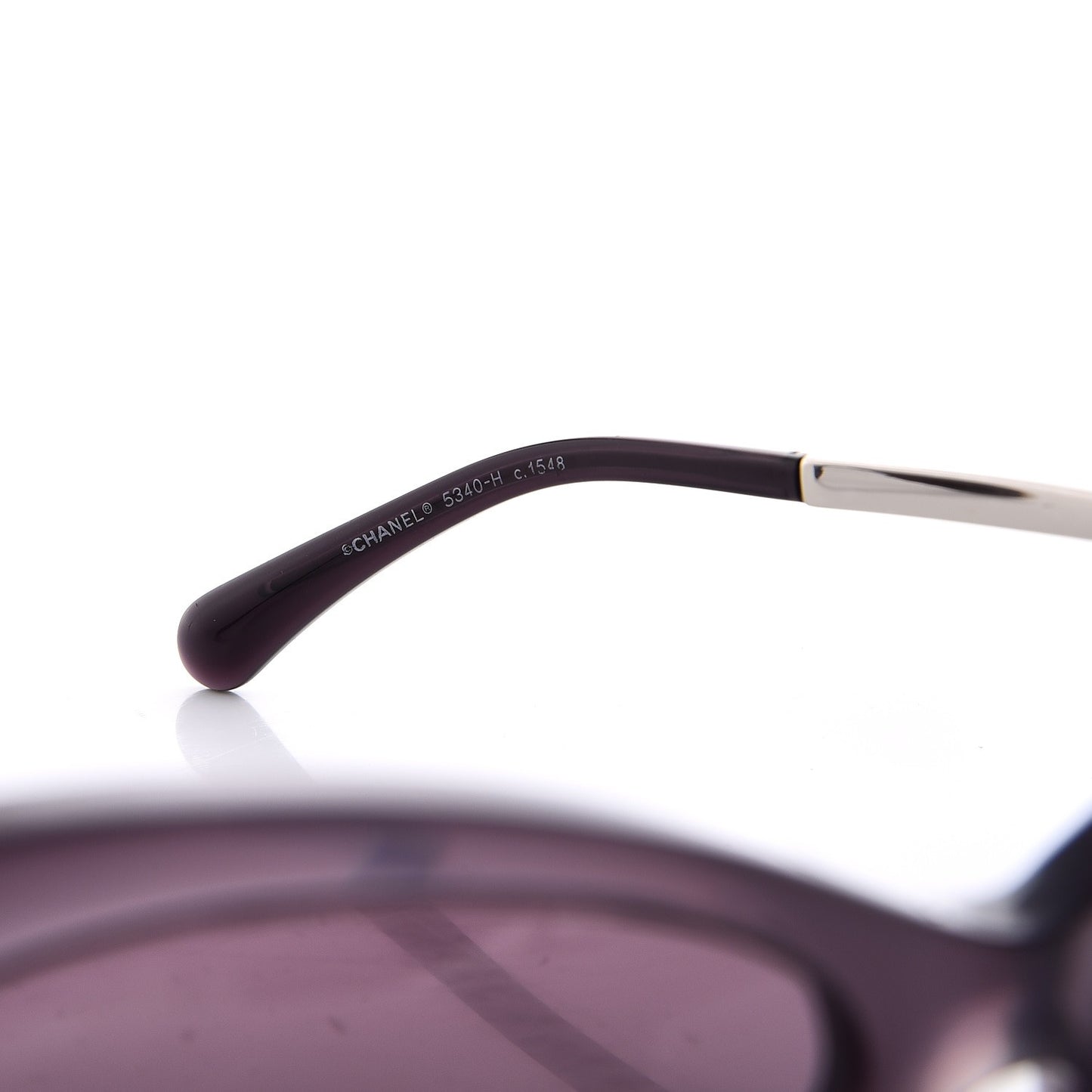 Acetate Pearl Cat Eye Sunglasses 5340-H Purple