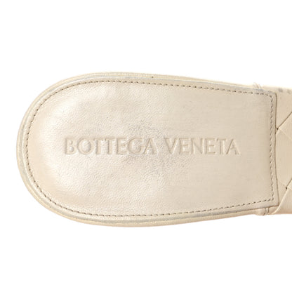 Bottega Veneta Nappa Maxi Intrecciato Lido 90mm Mule Sandals 35.5 Wax 16 of 16
