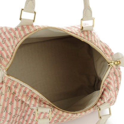 Louis Vuitton Mini Lin Croisette Speedy 30 Rouge 5 of 7