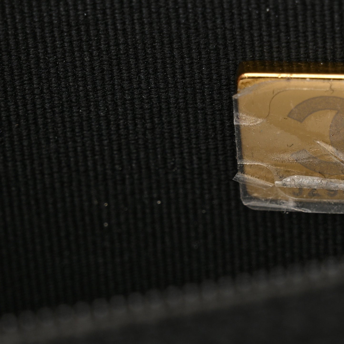 Lambskin Quilted Pearl Wallet On Chain WOC Black