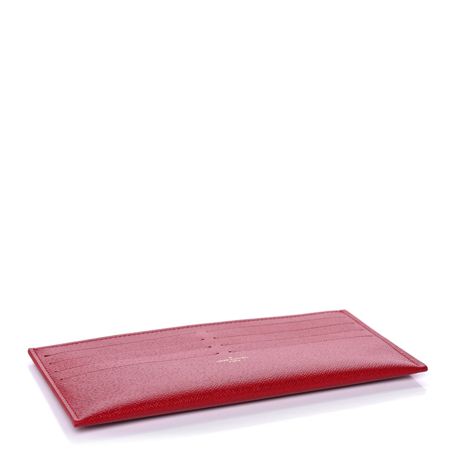 Louis Vuitton Calfskin Felicie Card Holder Insert Cherry 4 of 9