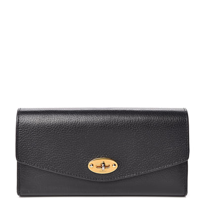Mulberry Small Classic Grain Darley Wallet Black 1 of 9