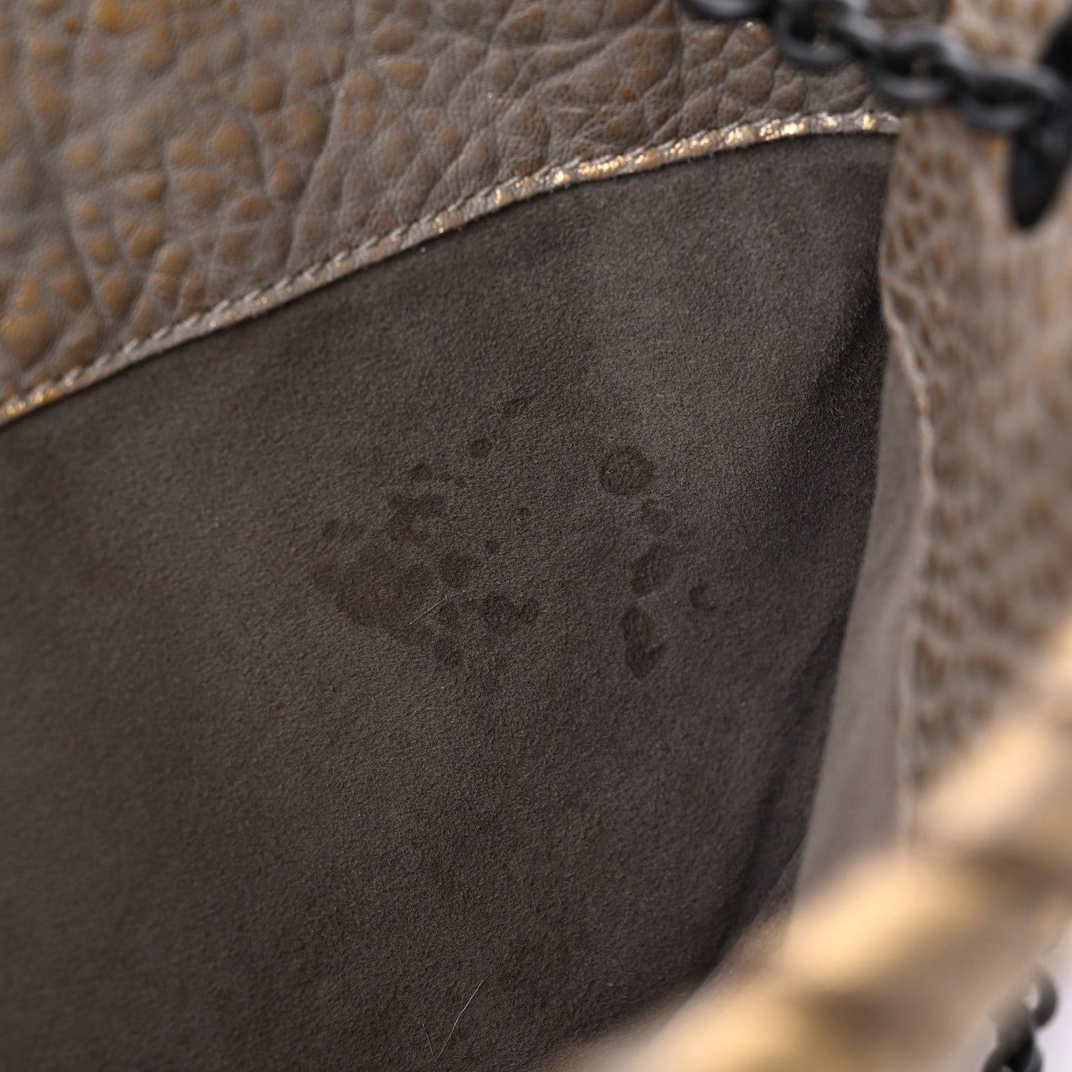 Bottega Veneta Metallic Cervo Illusion Duo Bronze 11 of 12