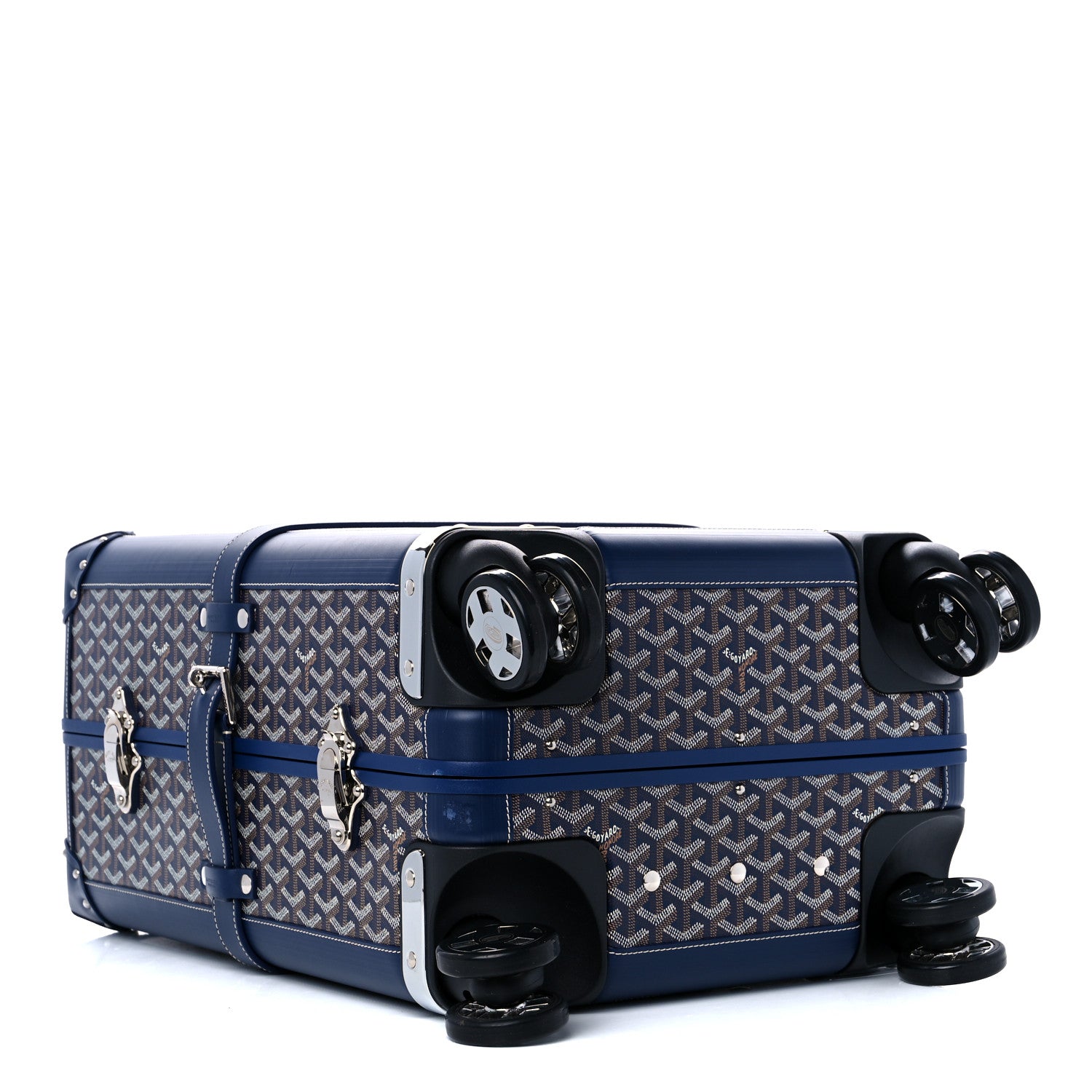 Goyard Goyardine Bourget PM Navy 3 of 10