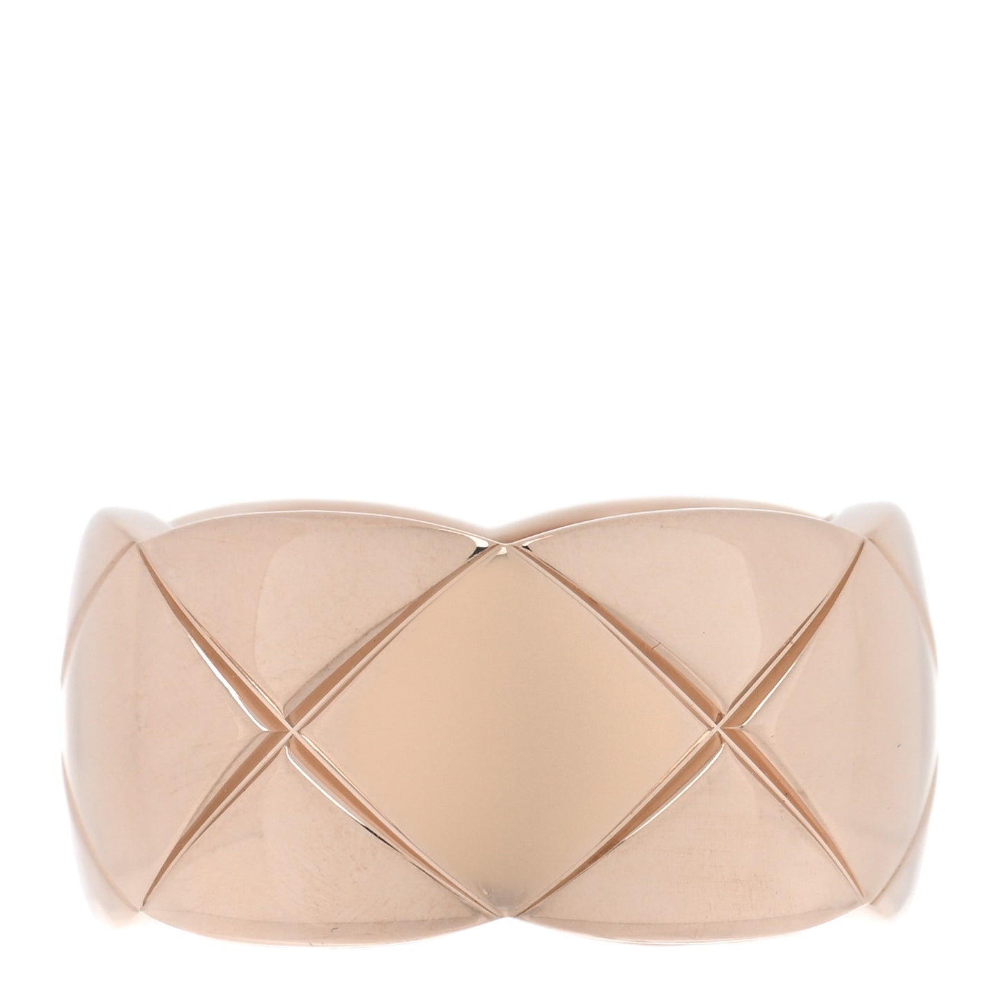 18K Beige Gold Large Coco Crush Ring 55 7.25