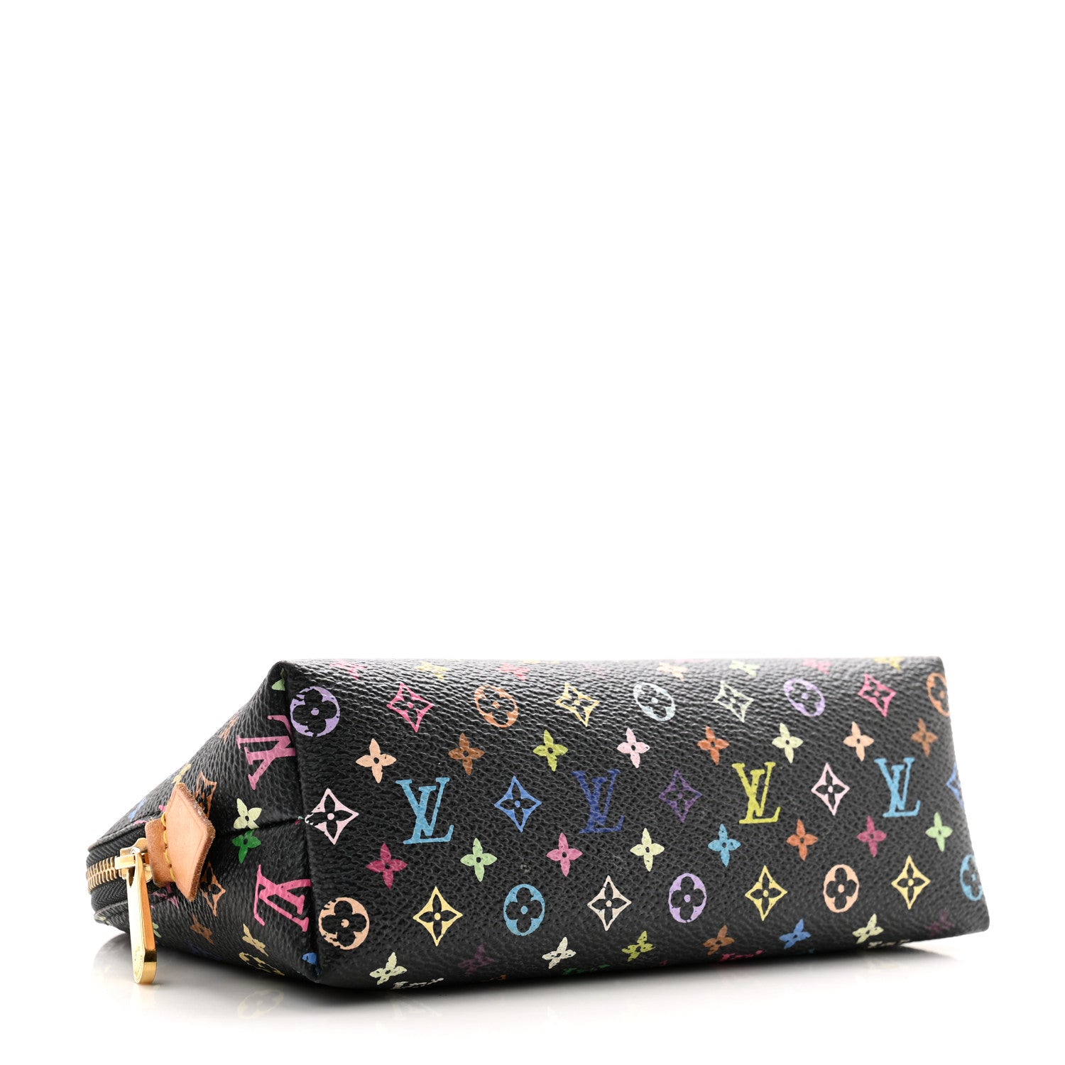 Louis Vuitton Monogram Multicolor Cosmetic Pouch Black Grenade 4 of 10