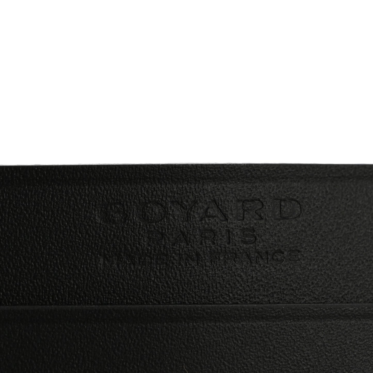 Goyardine Saint Sulpice Card Holder Black Black