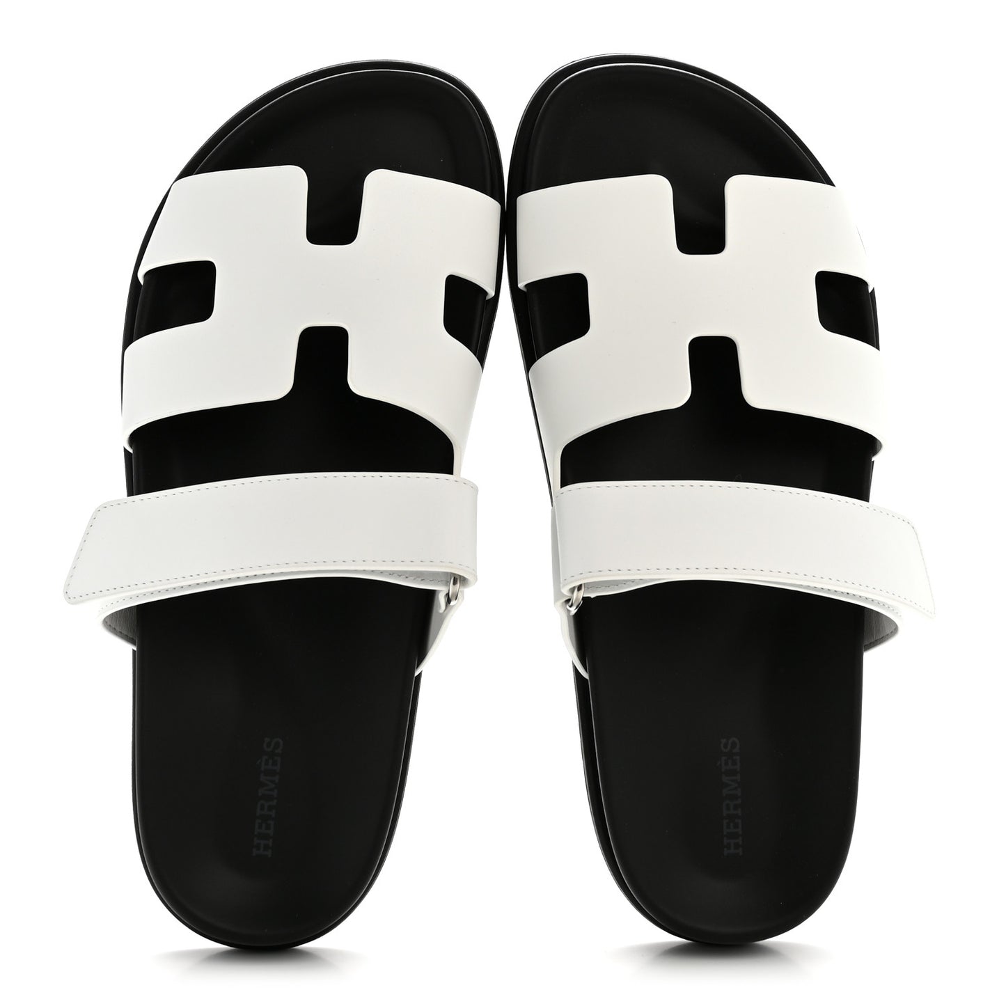 Calfskin Womens Chypre Sandals 39.5 White