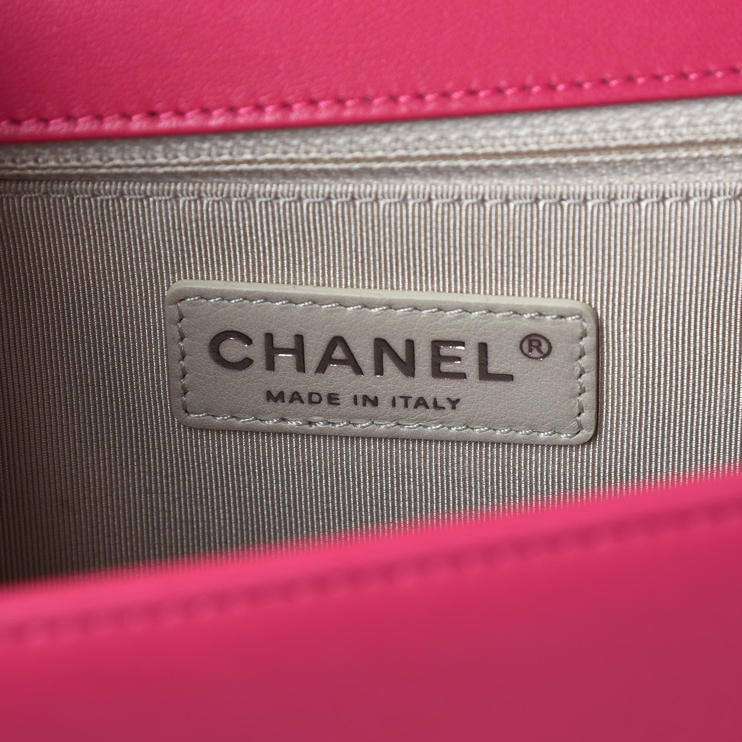 Chanel Lambskin Quilted New Medium Boy Flap Pink 6 of 7