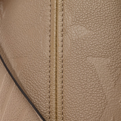 Louis Vuitton Empreinte Monogram Giant Neverfull MM Tourterelle 10 of 11