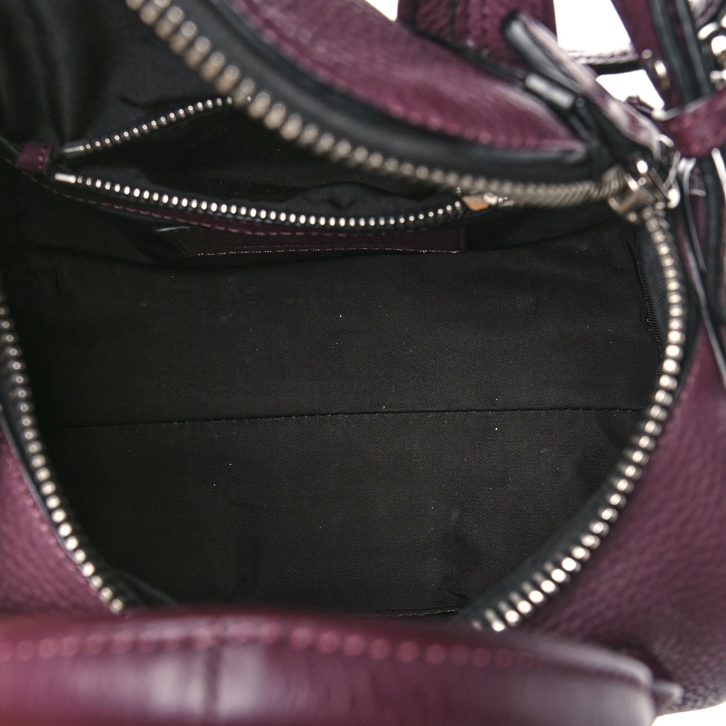 Pebbled Calfskin Mini Rockie Oxblood