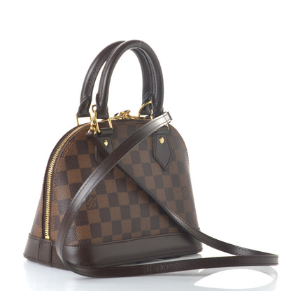 Louis Vuitton Damier Ebene Alma BB 3 of 8