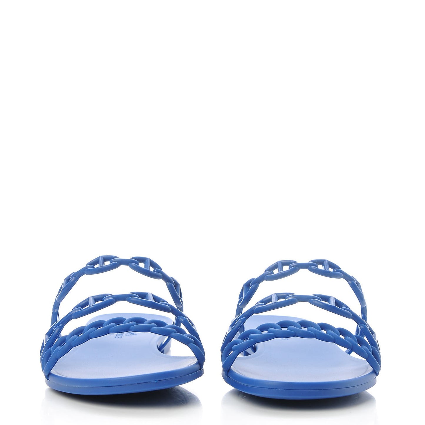 Rubber Chaine d'Ancre Rivage Sandals 38 Bleu Smalt